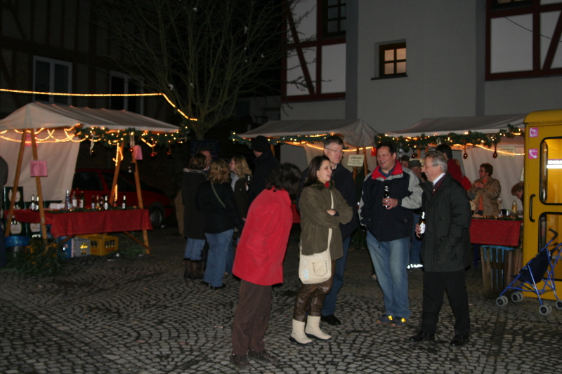 Weihnachtsmarkt Niedertiefenbach 2007